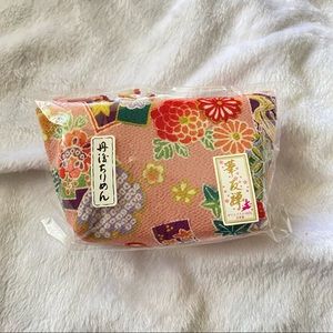 🐳 authentic Japanese print pink coin purse from Japan